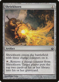 Shriekhorn – Common Magic: The Gathering card from Mirrodin Besieged (#130)