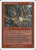 Guerrilla Tactics – Common Magic: The Gathering card from Deckmasters (#13b)