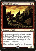 Assembled Alphas – Rare Magic: The Gathering card from Eldritch Moon Promos (#117s)