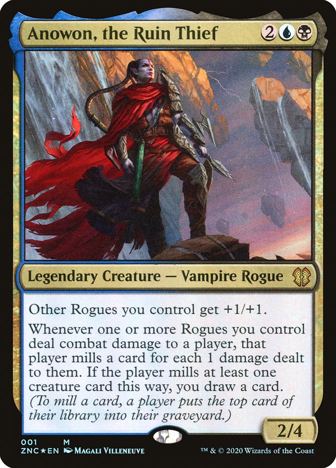 Anowon, the Ruin Thief – Mythic Magic: The Gathering card from Zendikar Rising Commander (#1)
