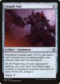 Assault Suit – Uncommon Magic: The Gathering card from Commander Anthology (#208)
