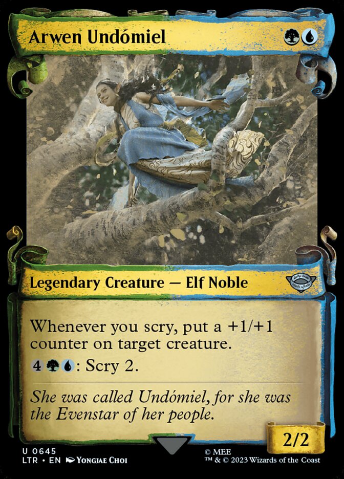 Arwen Undómiel – Uncommon Magic: The Gathering card from The Lord of the Rings: Tales of Middle-earth (#645)