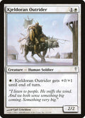 Kjeldoran Outrider – Common Magic: The Gathering card from Coldsnap (#12)