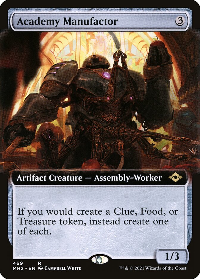 Academy Manufactor – Rare Magic: The Gathering card from Modern Horizons 2 (#469)