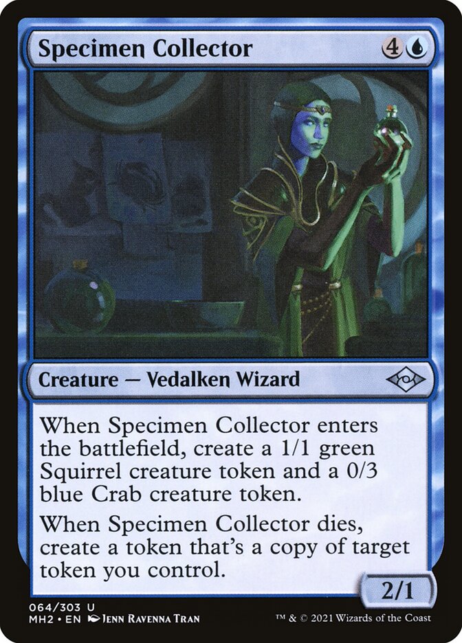 Specimen Collector – Uncommon Magic: The Gathering card from Modern Horizons 2 (#64)