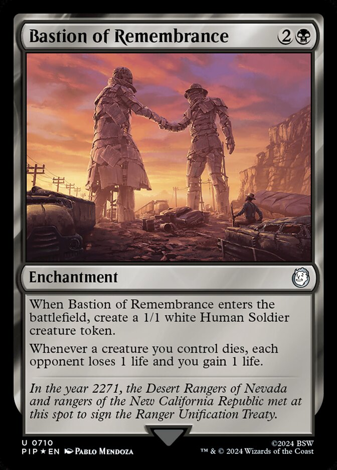 Bastion of Remembrance – Uncommon Magic: The Gathering card from Fallout (#710)
