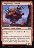 Dragonlord's Servant – Uncommon Magic: The Gathering card from Tarkir: Dragonstorm Commander (#210)