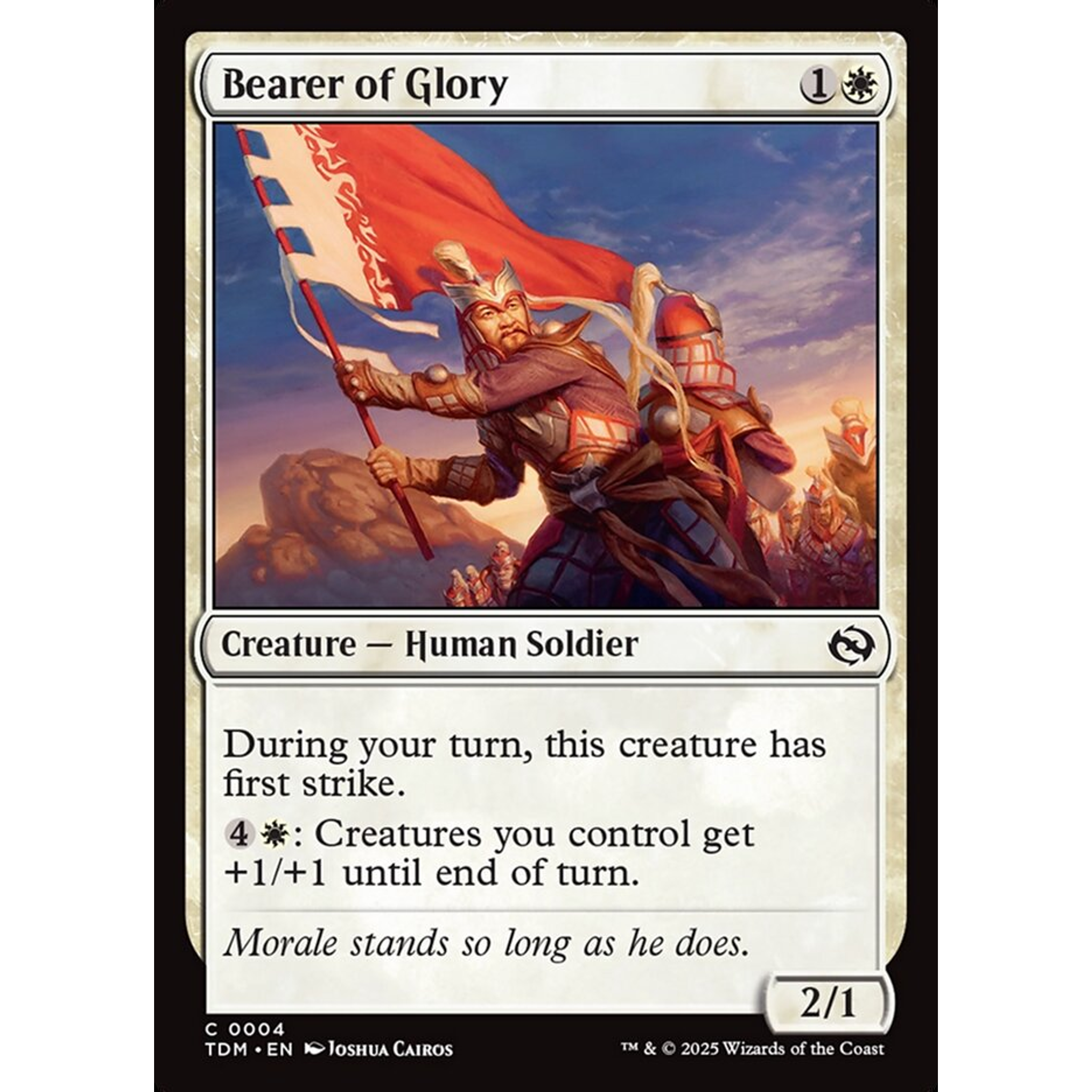 Bearer of Glory (TDM 4) — Moore Collectables UK
