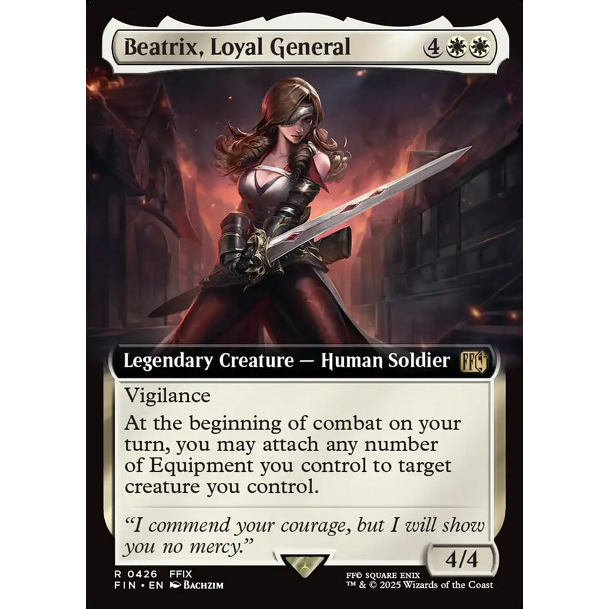 Beatrix, Loyal General (FIN 426) — Moore Collectables UK