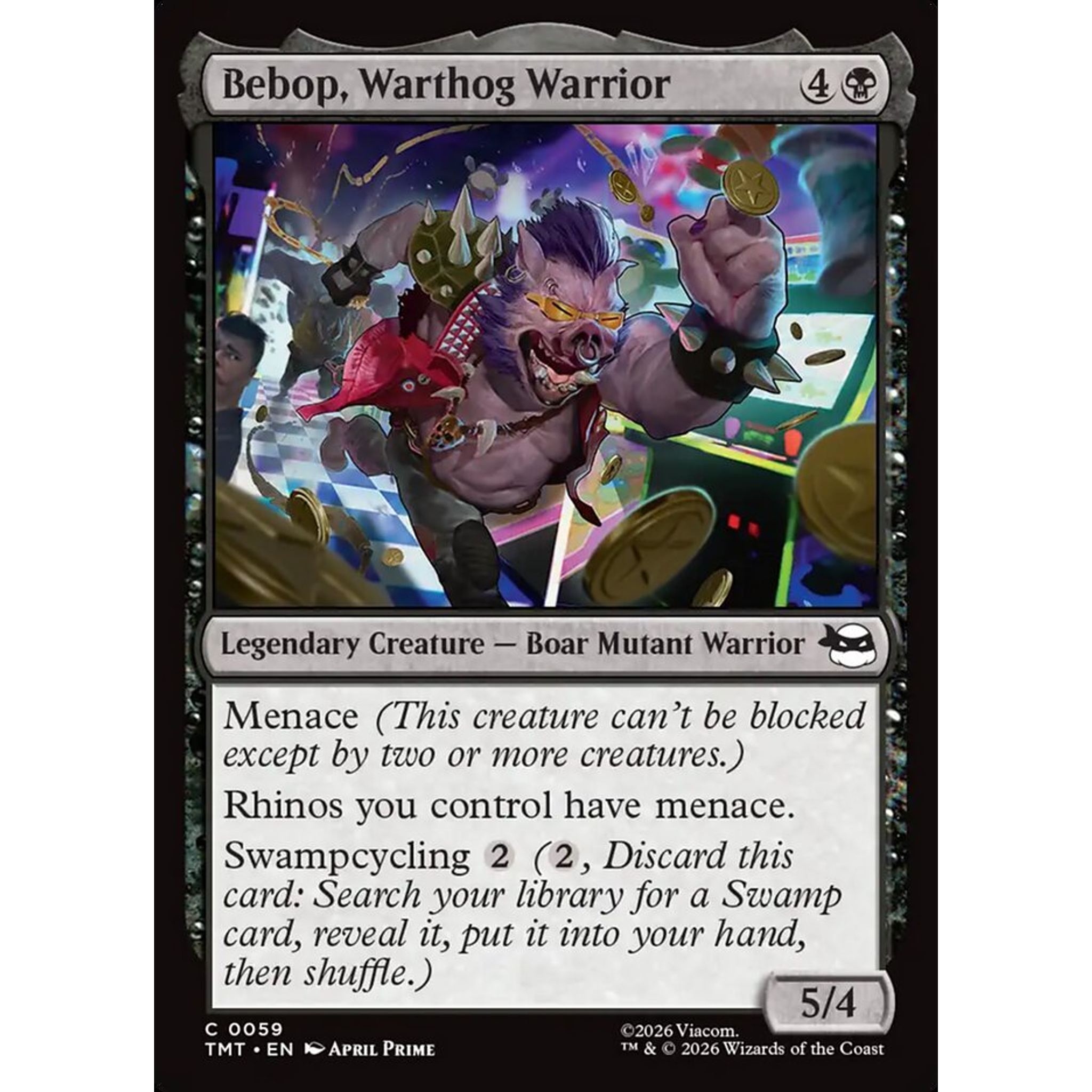 Bebop, Warthog Warrior (TMT 59) — Moore Collectables UK