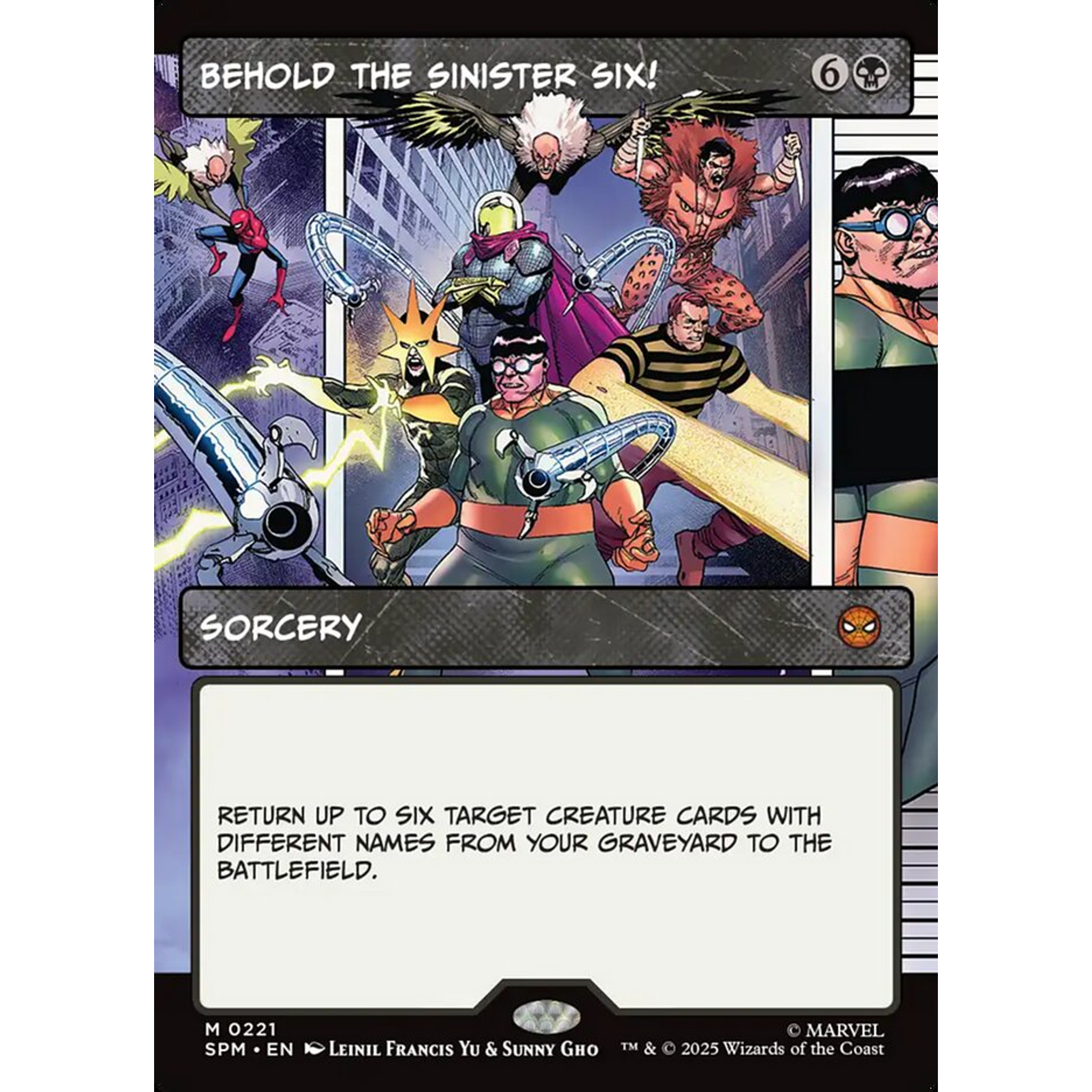 Behold the Sinister Six! (SPM 221) — Moore Collectables UK