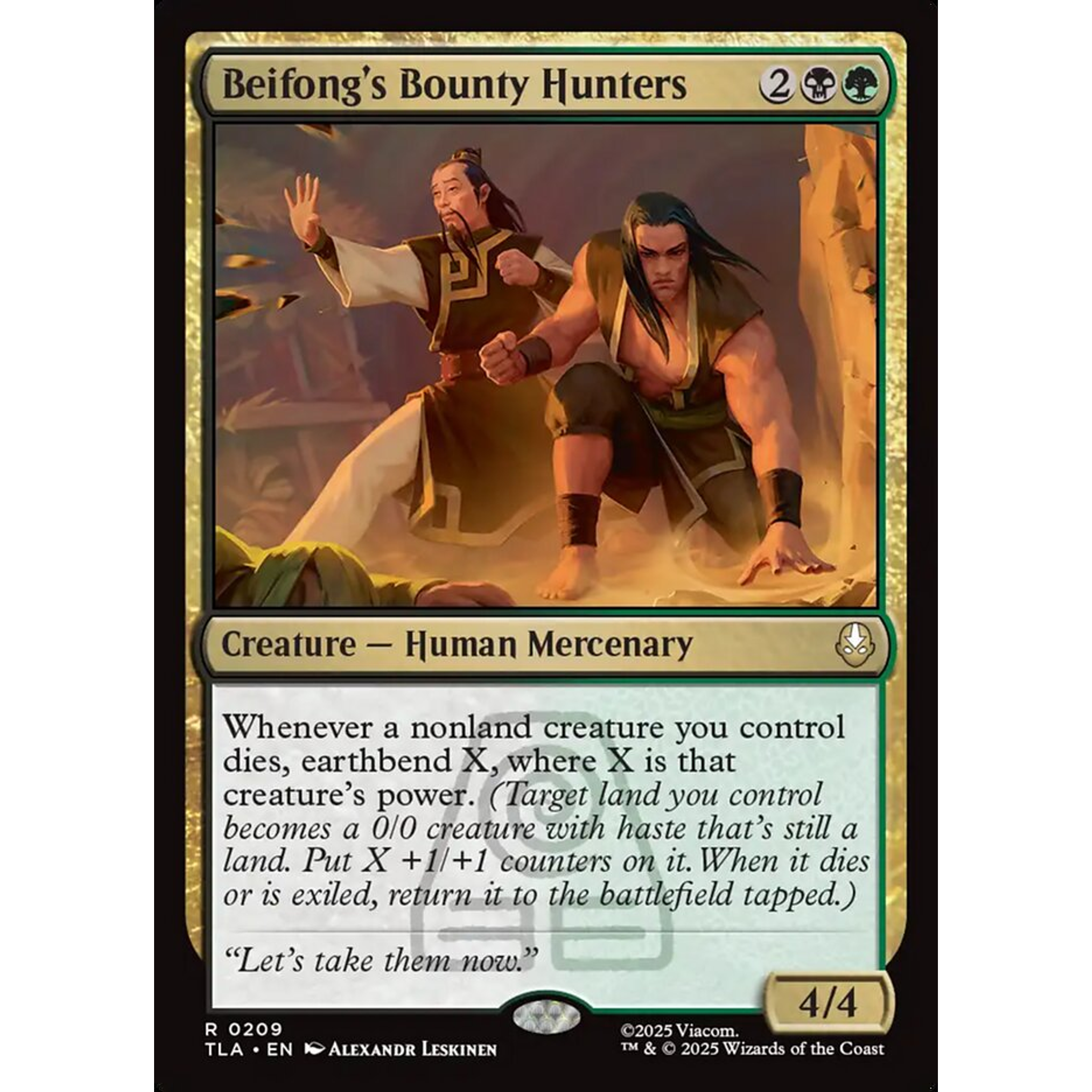 Beifong's Bounty Hunters (TLA 209) — Moore Collectables UK