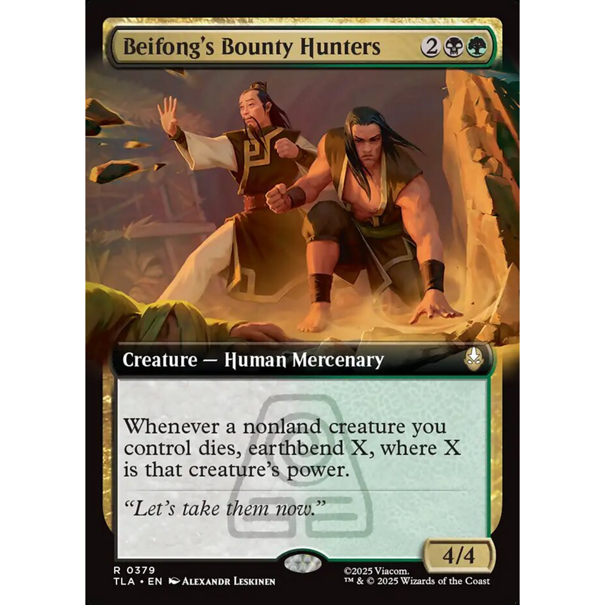 Beifong's Bounty Hunters (TLA 379) — Moore Collectables UK