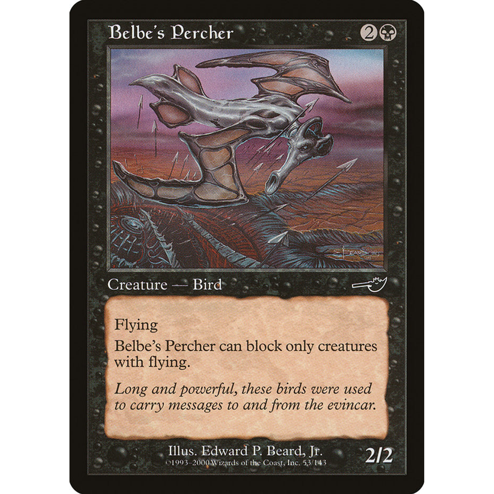 Belbe's Percher — Moore Collectables UK
