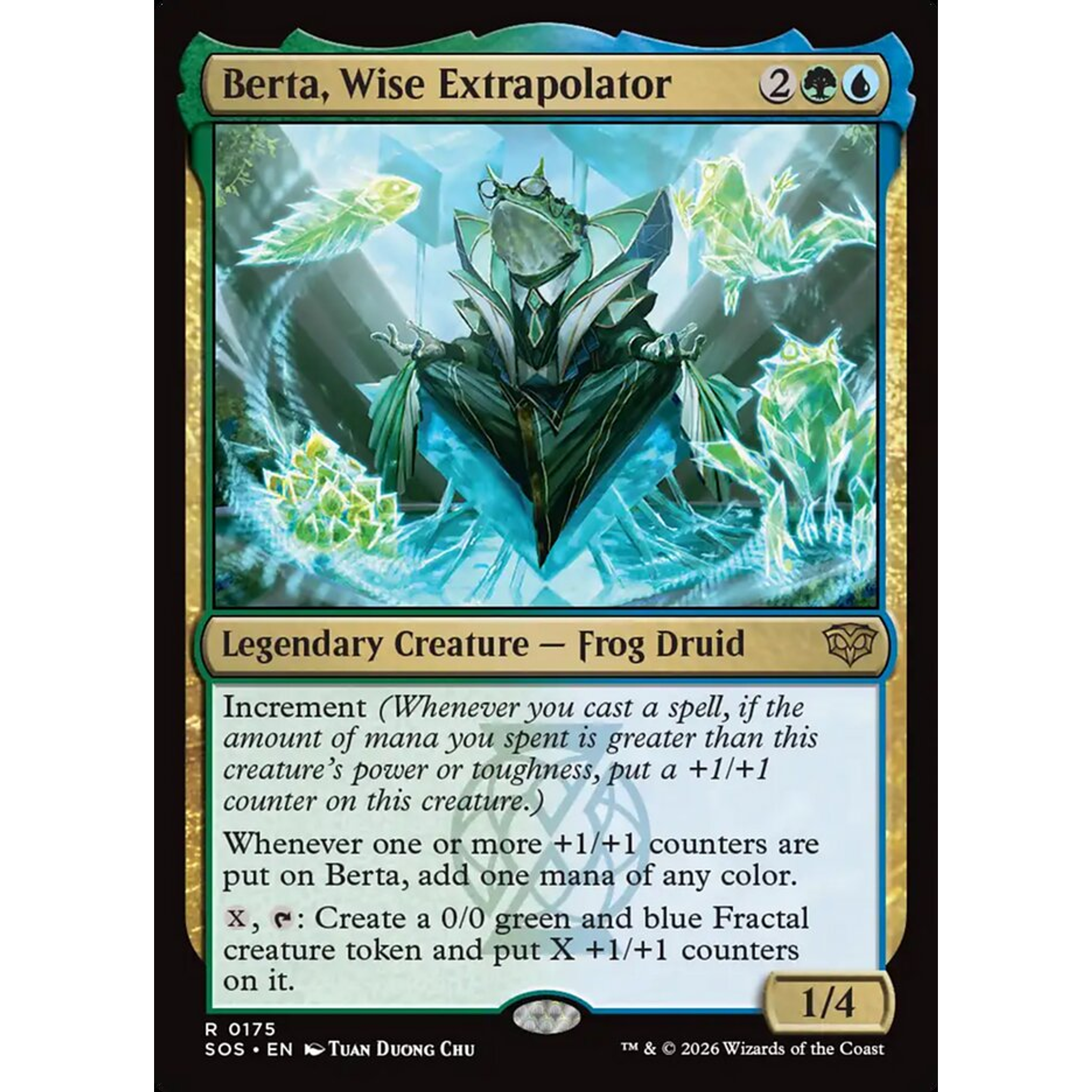 Berta, Wise Extrapolator (SOS 175) — Moore Collectables UK