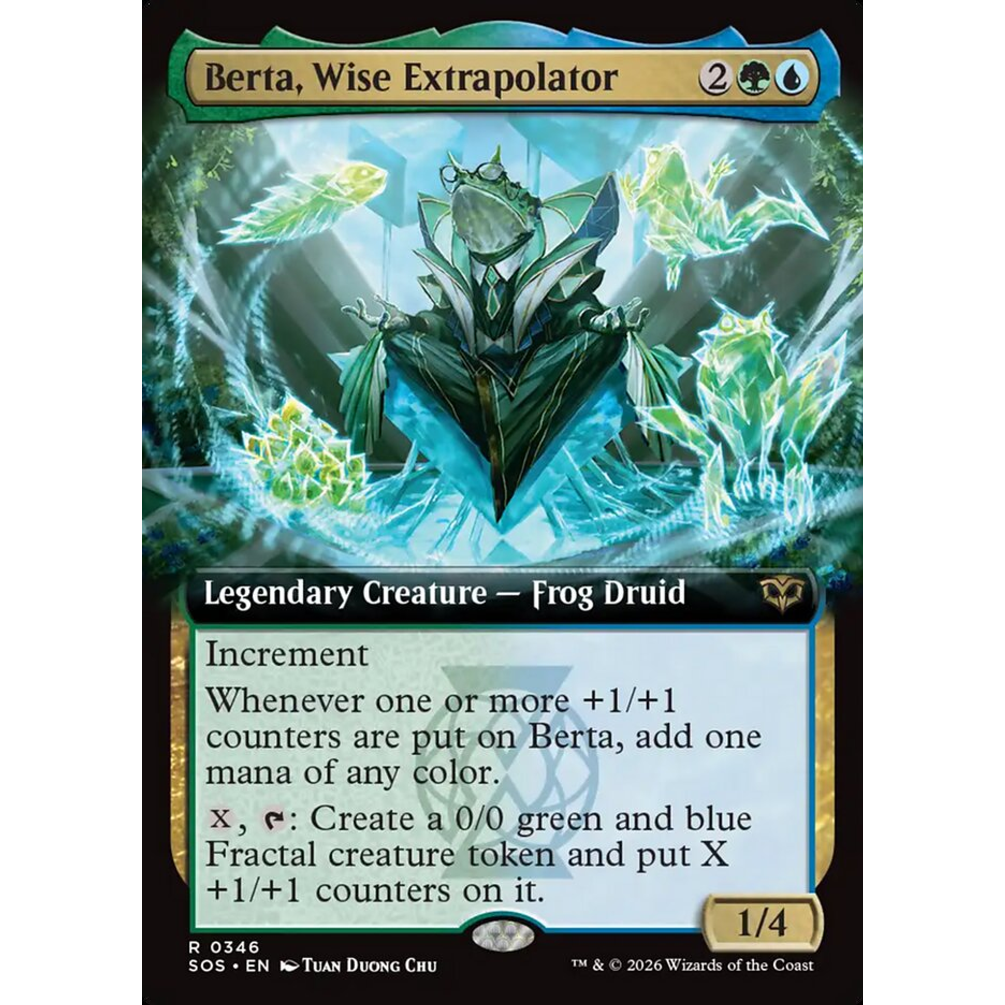 Berta, Wise Extrapolator (SOS 346) — Moore Collectables UK