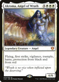 Akroma, Angel of Wrath – Mythic Magic: The Gathering card from Commander 2020 (#73)