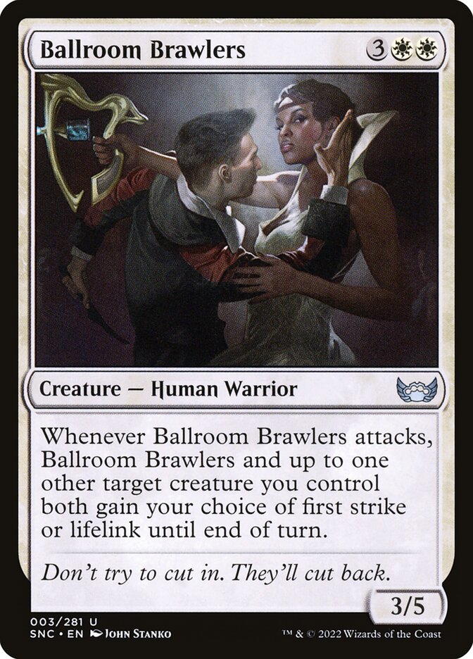 Ballroom Brawlers – Uncommon Magic: The Gathering card from Streets of New Capenna (#3)