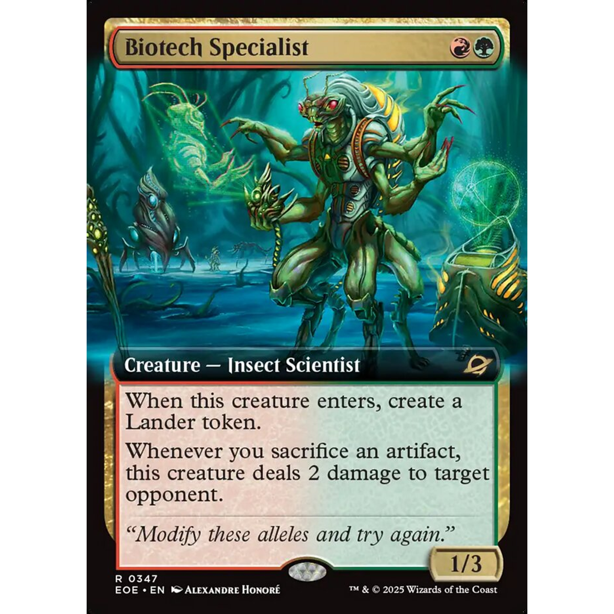 Biotech Specialist (EOE 347) — Moore Collectables UK