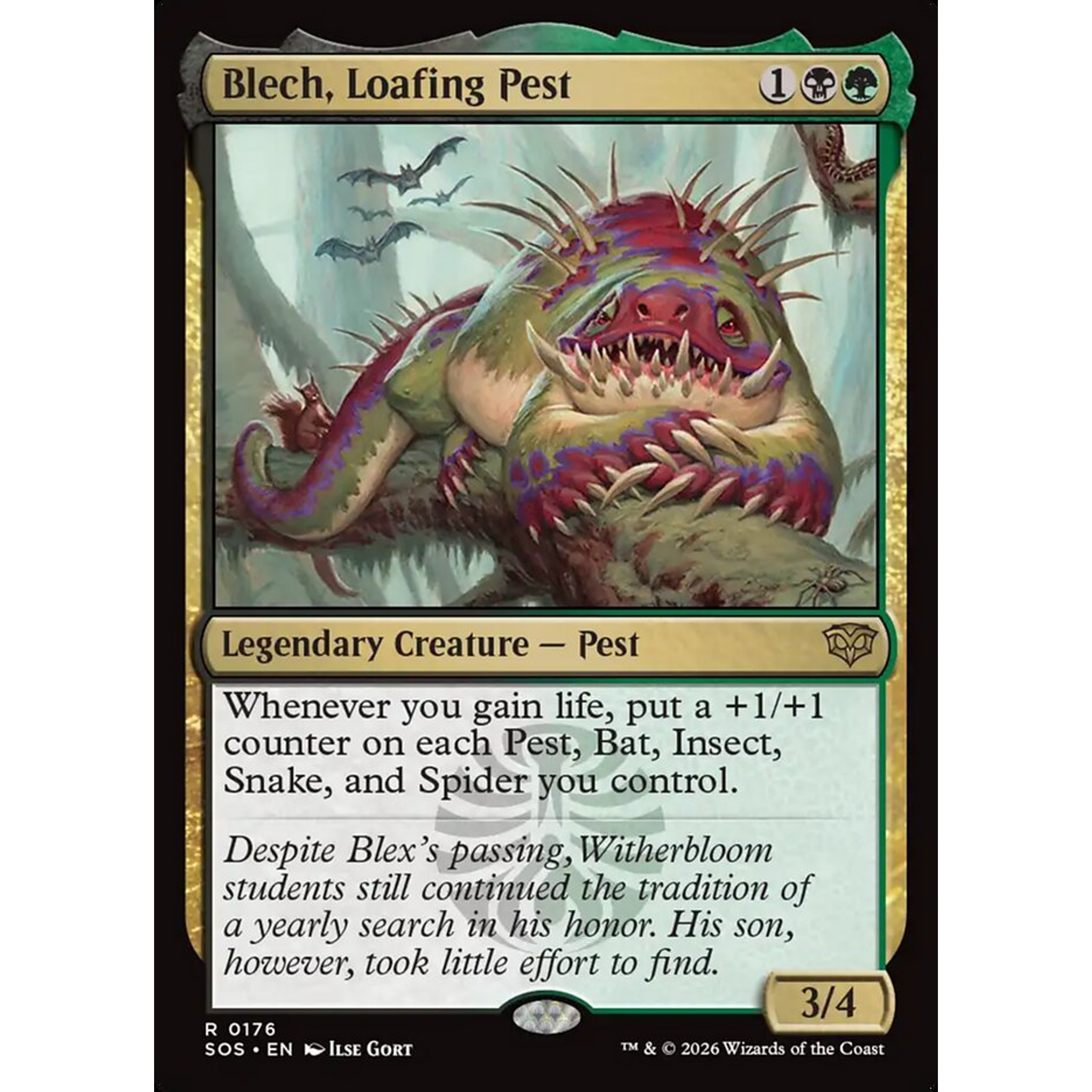 Blech, Loafing Pest (SOS 176) — Moore Collectables UK