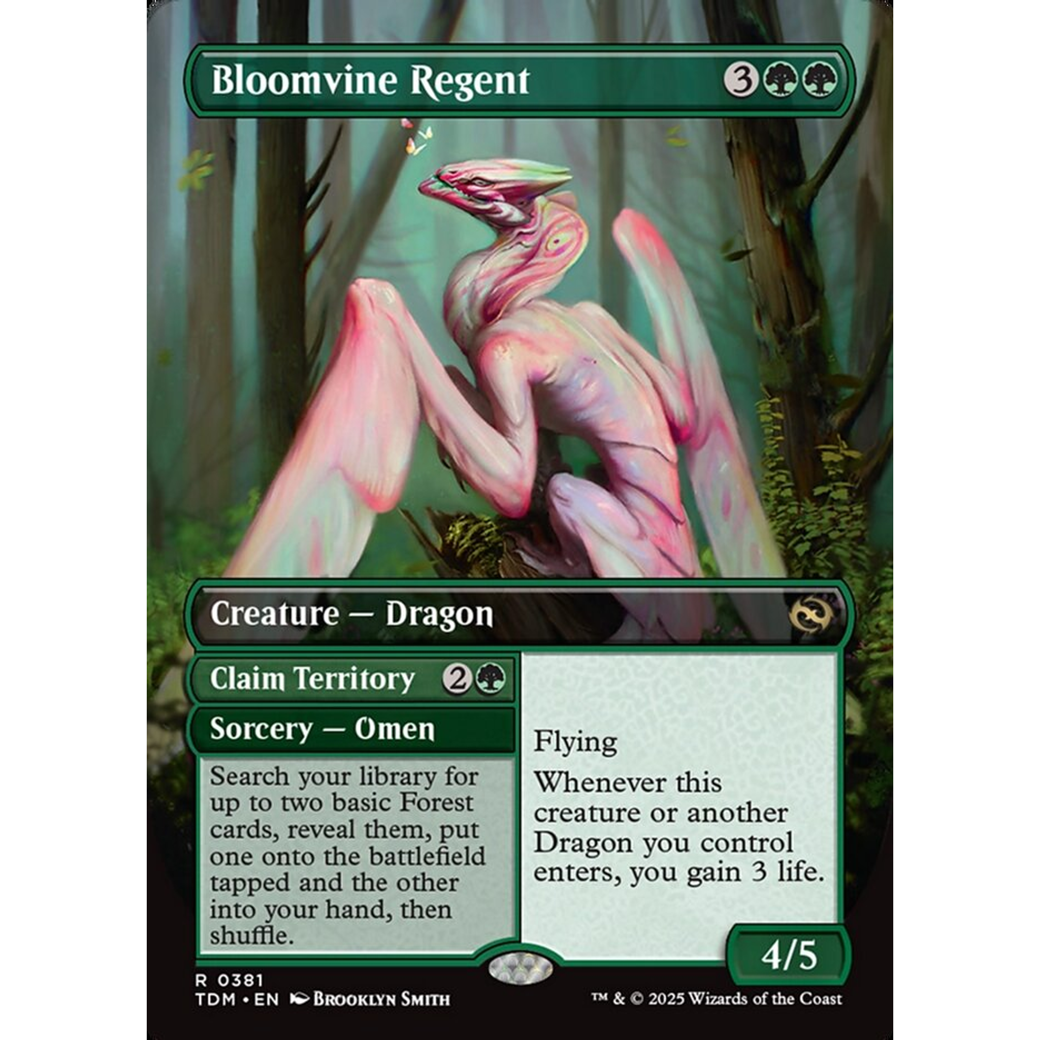 Bloomvine Regent // Claim Territory // Bloomvine Regent // Claim Territory (TDM 381) — Moore Collectables UK