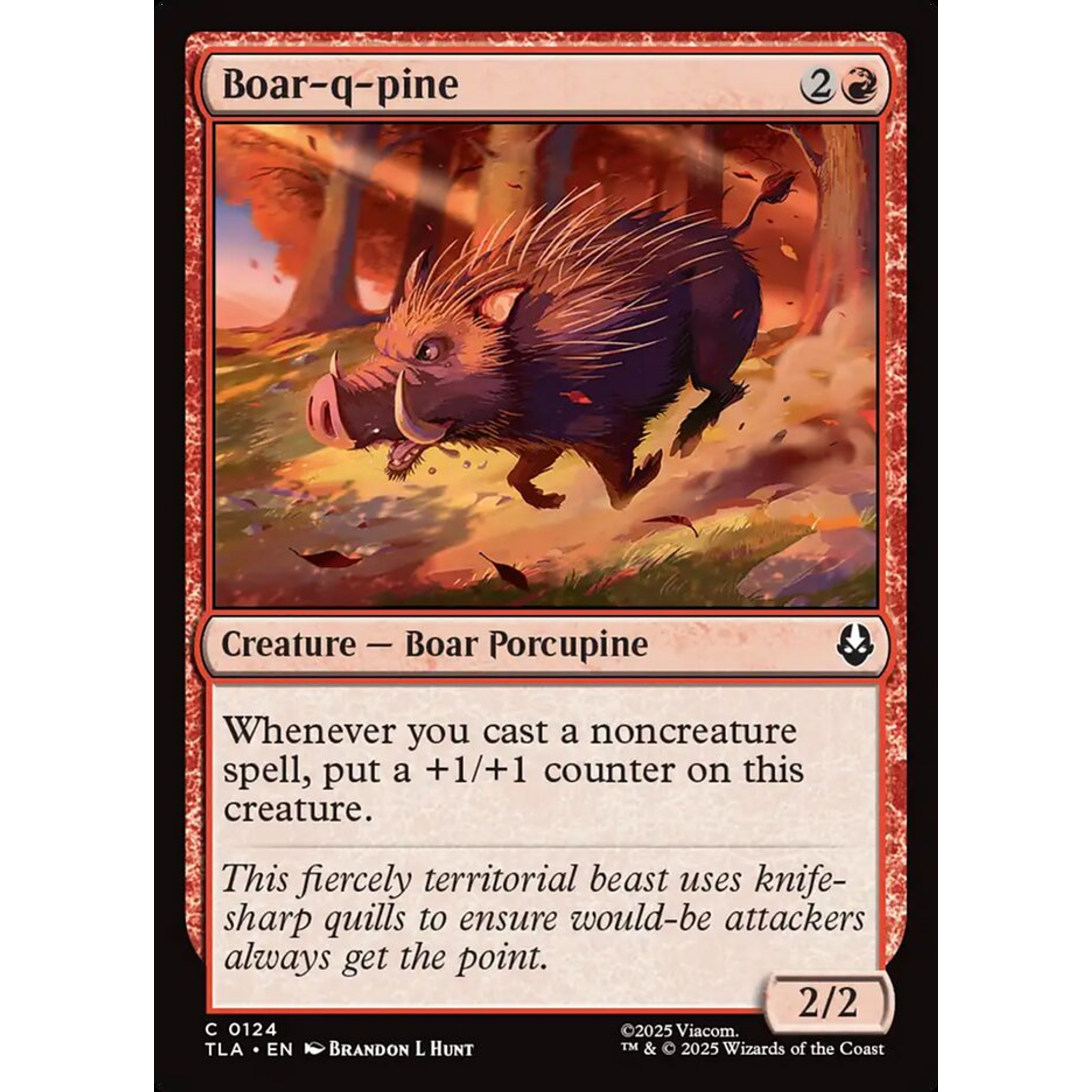 Boar-q-pine (TLA 124) — Moore Collectables UK