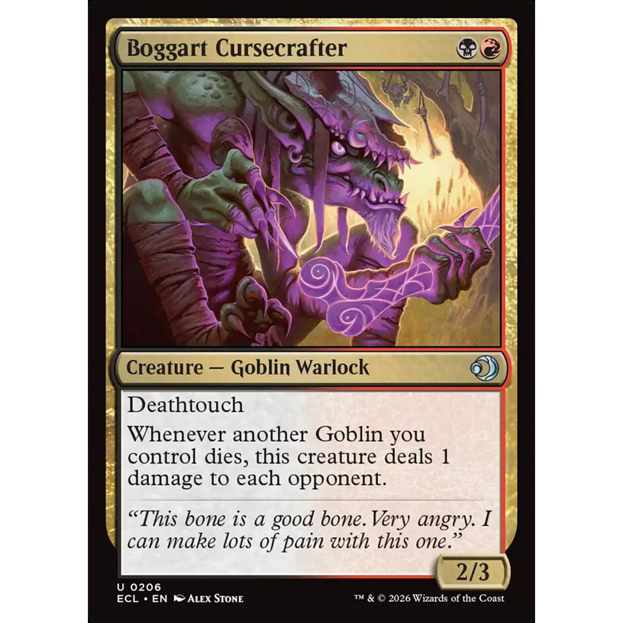 Boggart Cursecrafter (ECL 206) — Moore Collectables UK