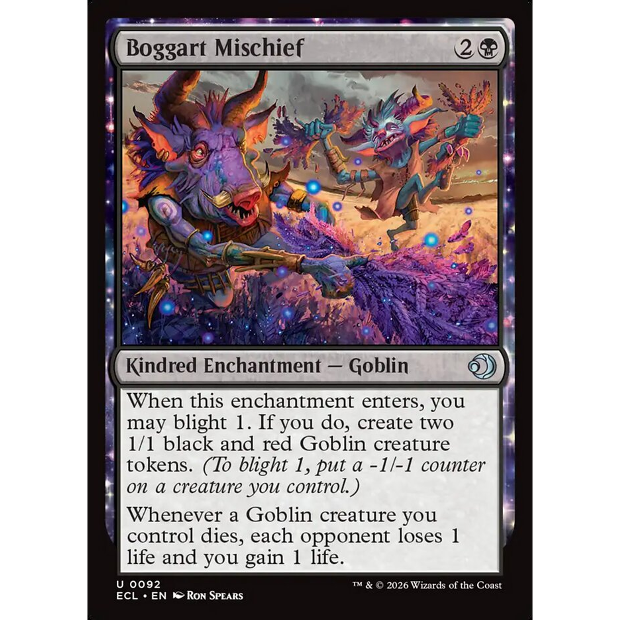 Boggart Mischief (ECL 92) — Moore Collectables UK
