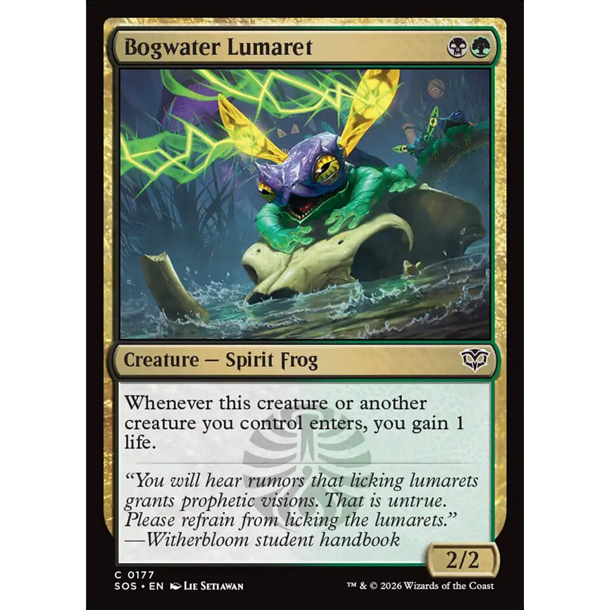 Bogwater Lumaret (SOS 177) — Moore Collectables UK