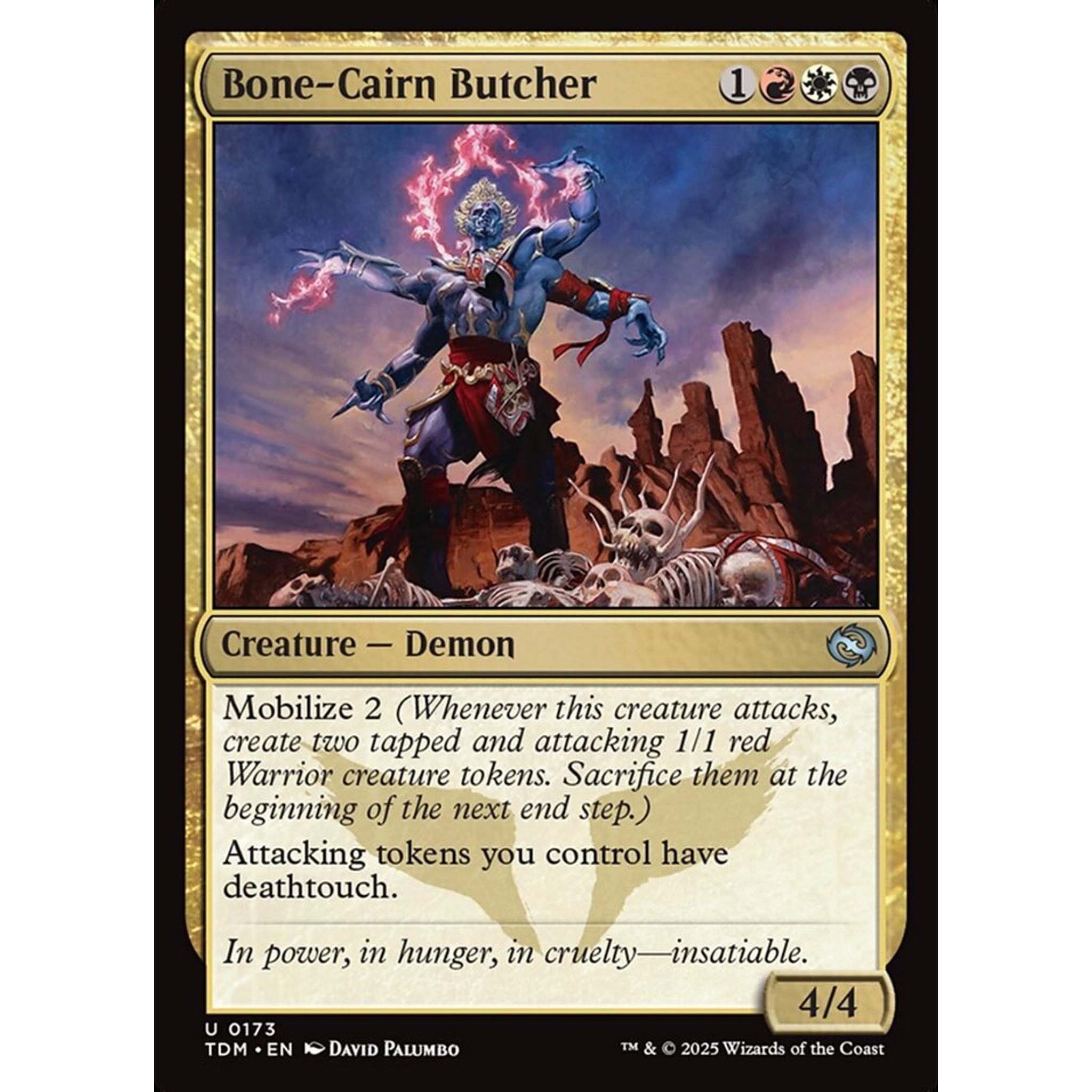Bone-Cairn Butcher (TDM 173) — Moore Collectables UK