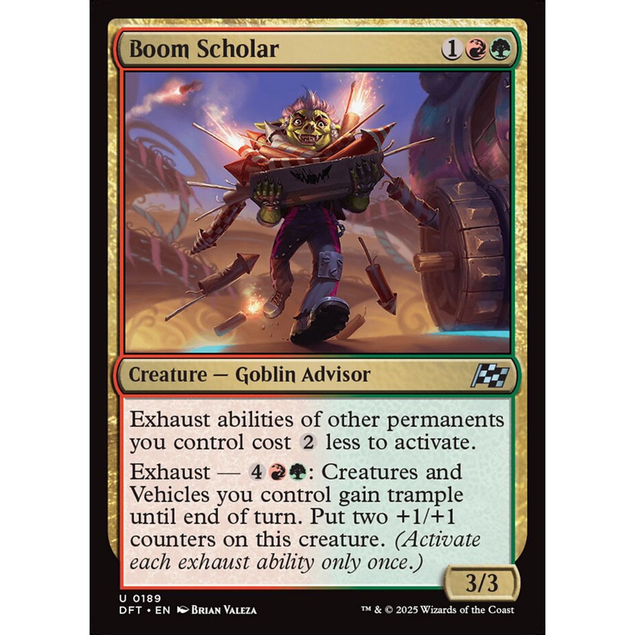 Boom Scholar (DFT 189) — Moore Collectables UK