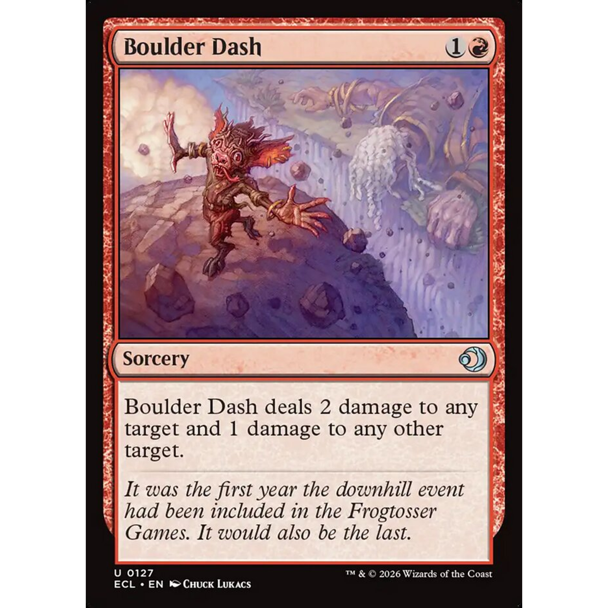 Boulder Dash (ECL 127) — Moore Collectables UK
