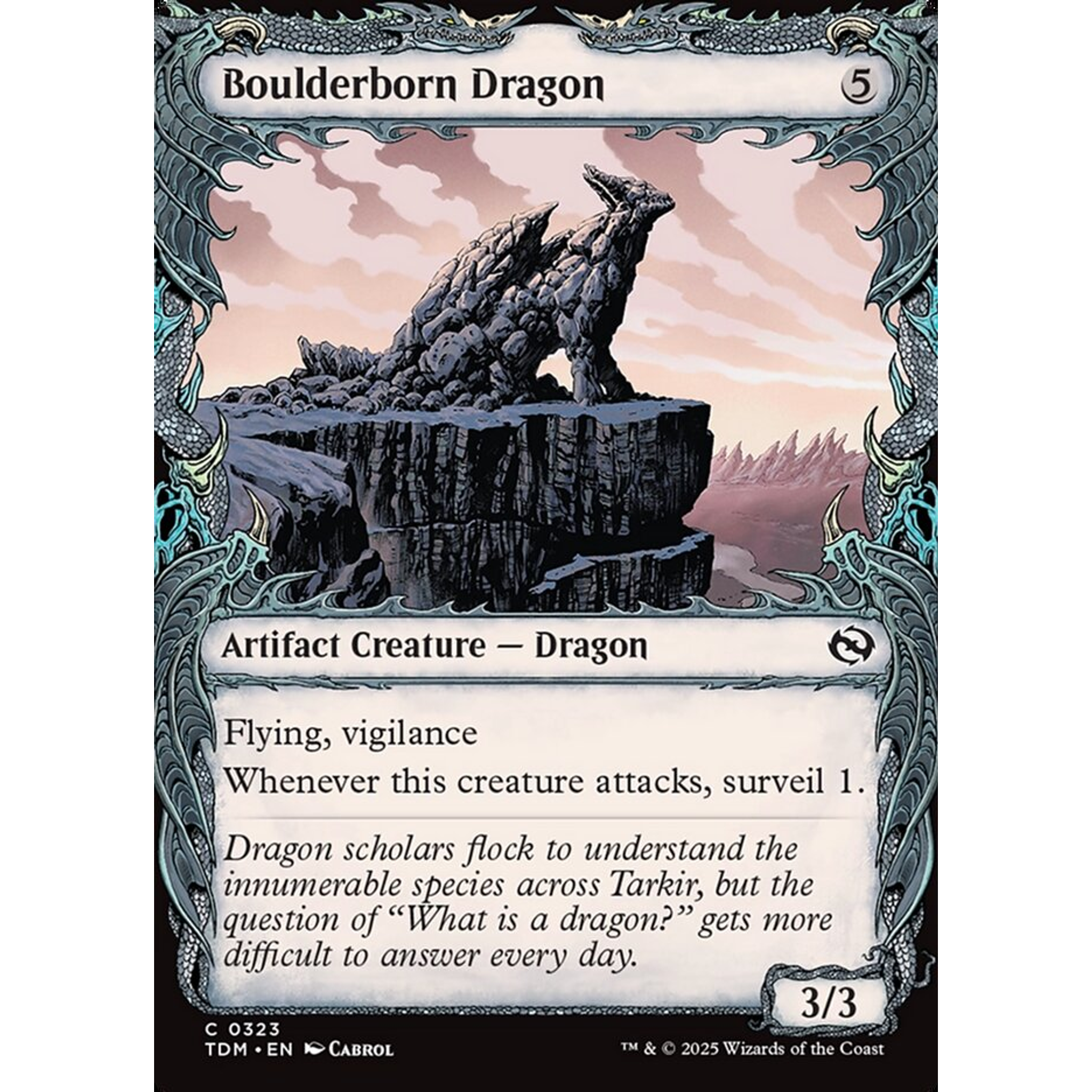 Boulderborn Dragon (TDM 323) — Moore Collectables UK