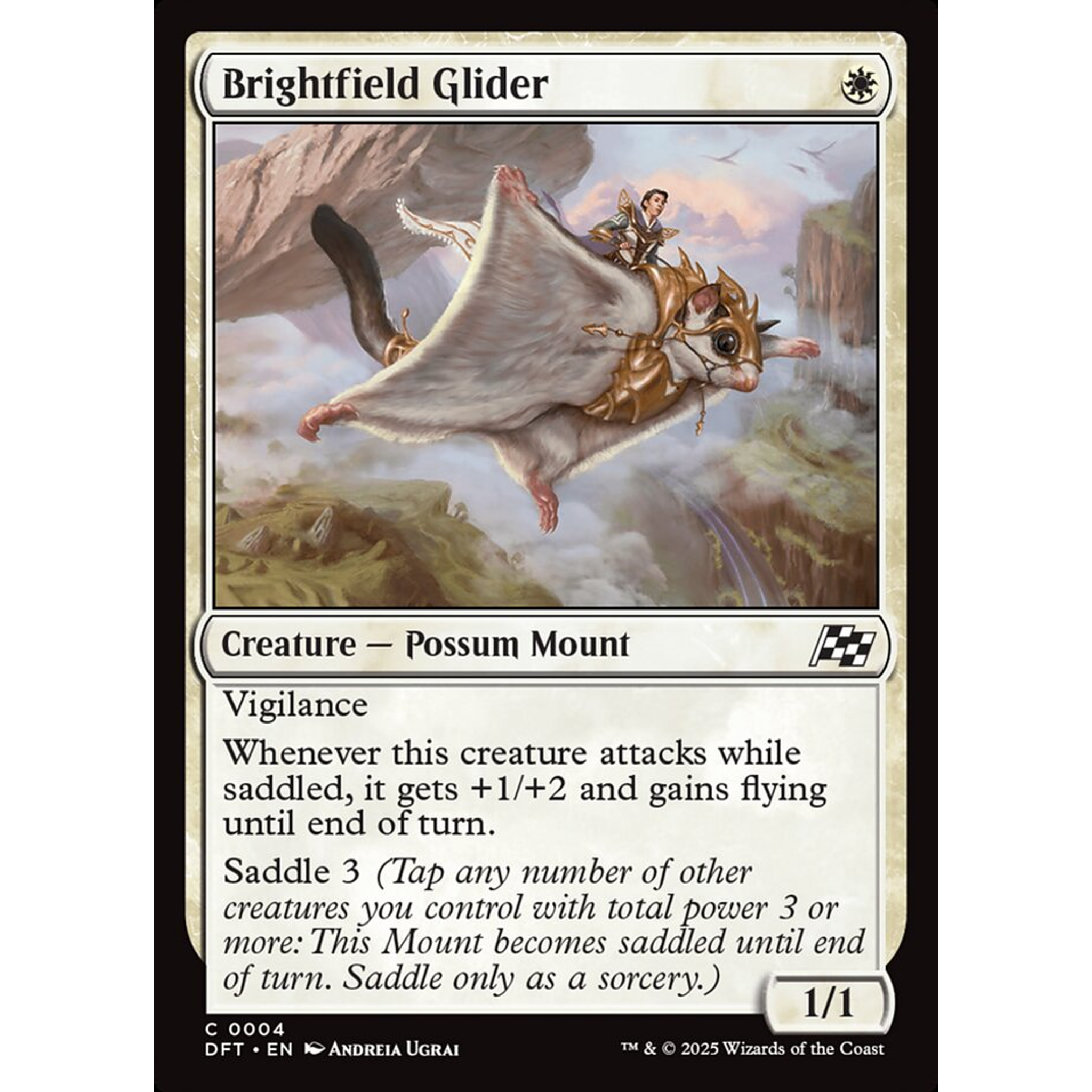 Brightfield Glider (DFT 4) — Moore Collectables UK
