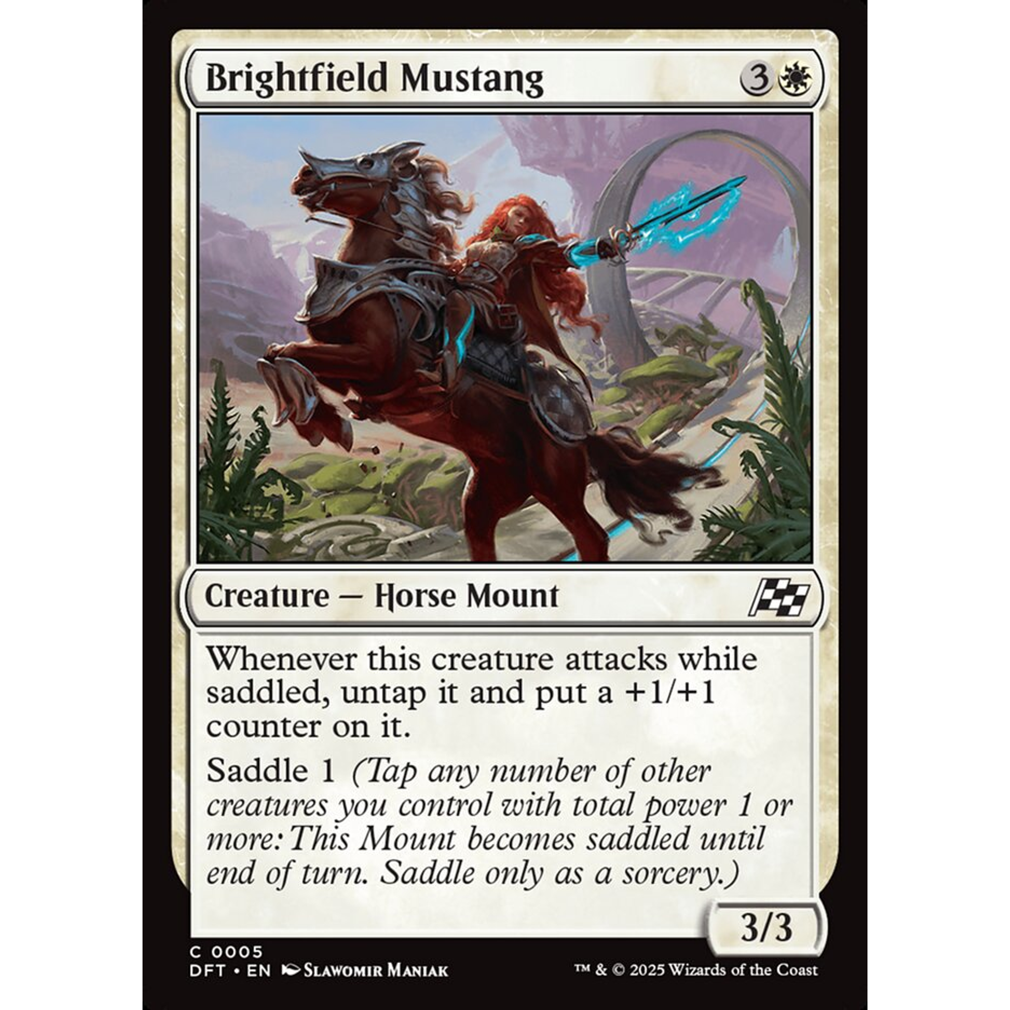 Brightfield Mustang (DFT 5) — Moore Collectables UK