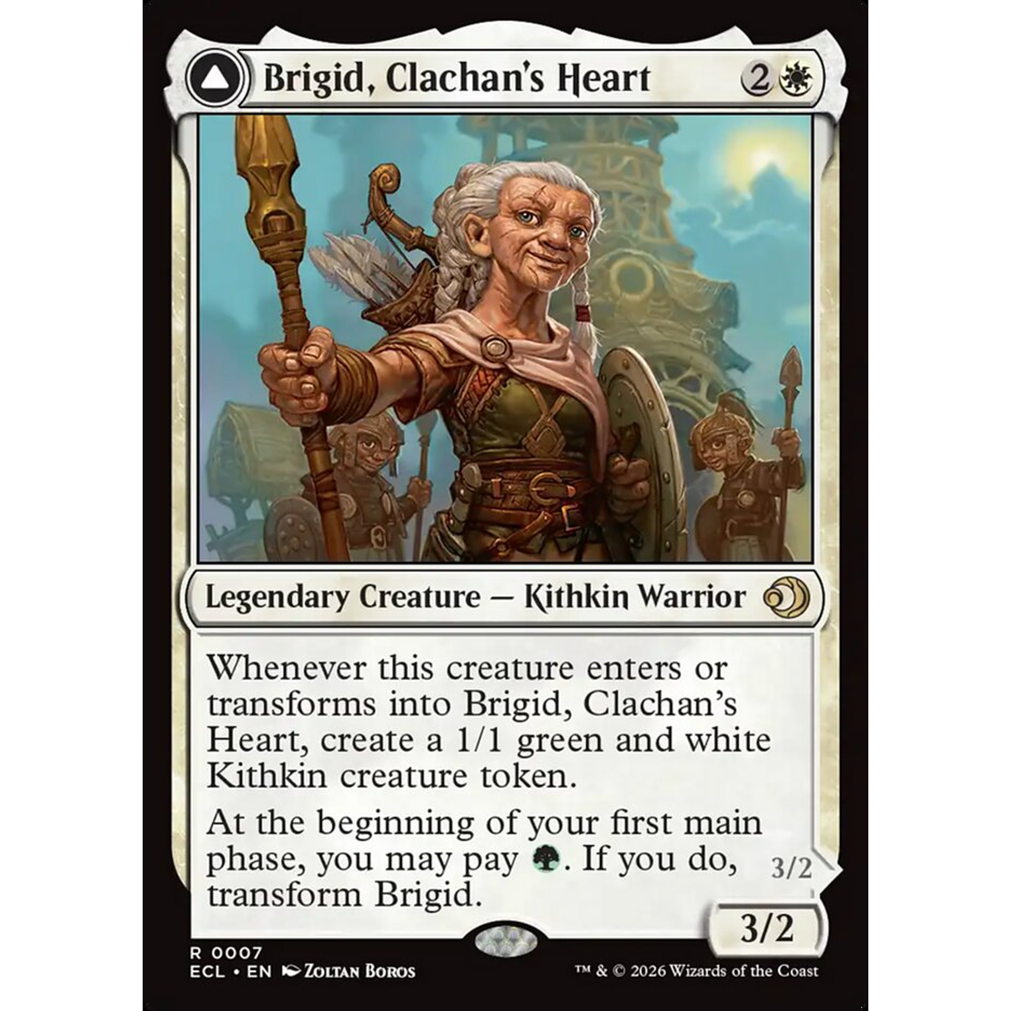 Brigid, Clachan's Heart // Brigid, Doun's Mind (ECL 7) — Moore Collectables UK