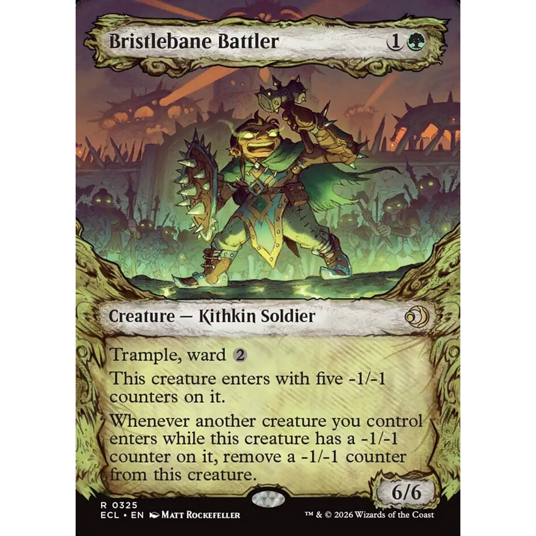 Bristlebane Battler (ECL 325) — Moore Collectables UK