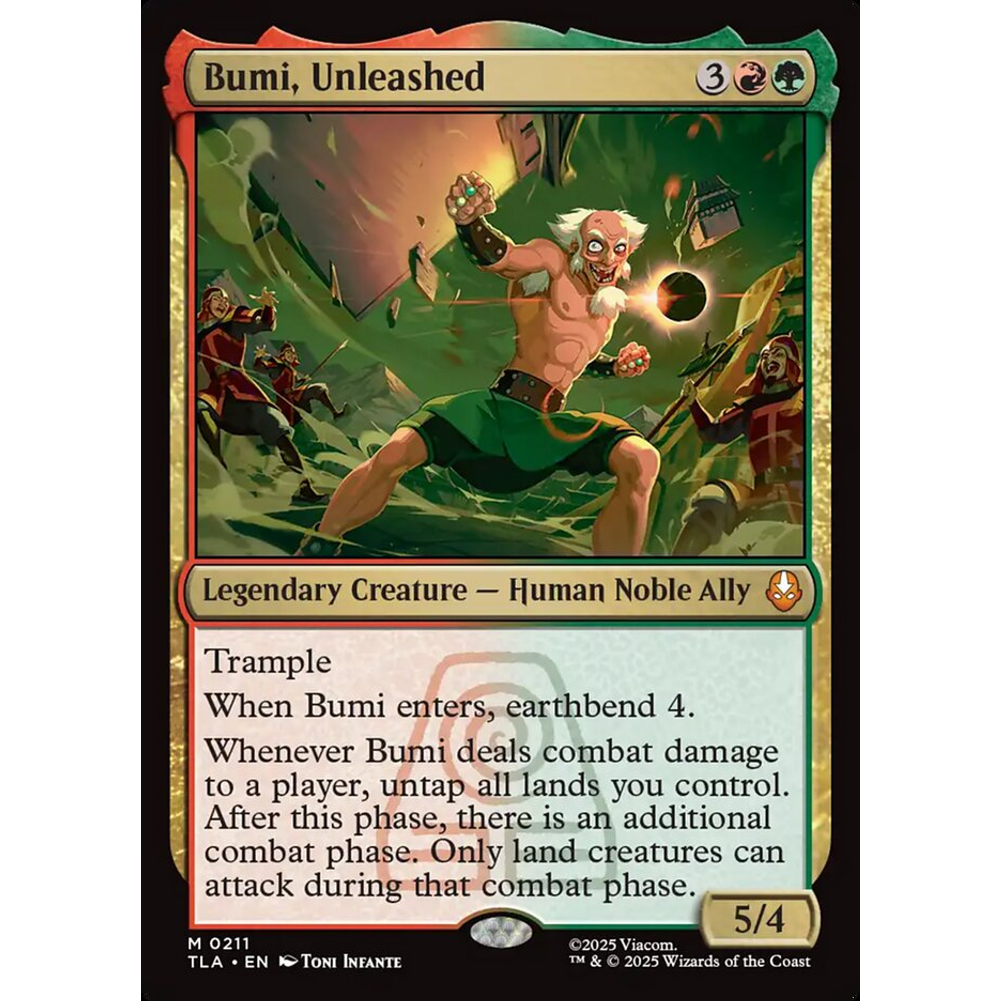 Bumi, Unleashed (TLA 211) — Moore Collectables UK
