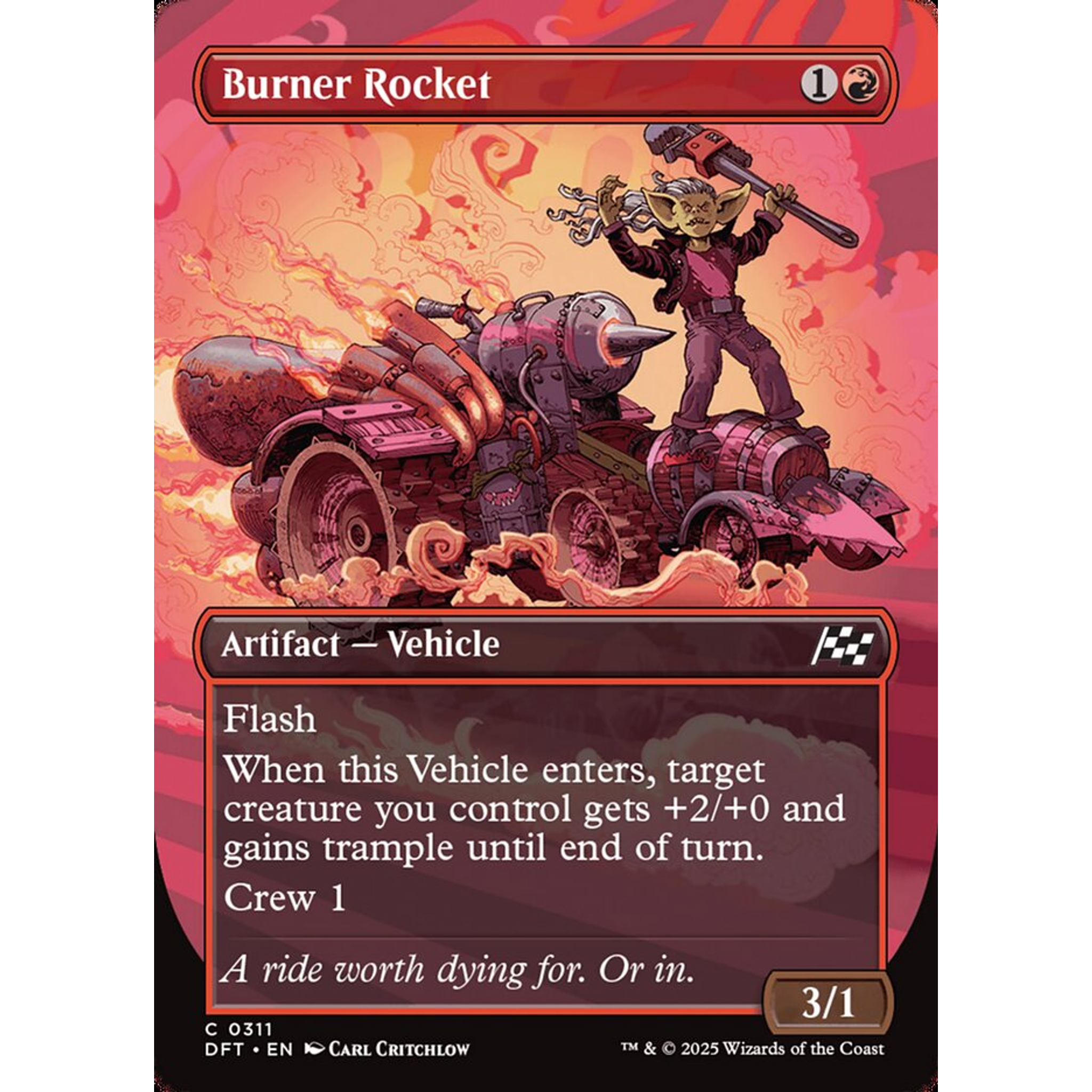 Burner Rocket (DFT 311) — Moore Collectables UK
