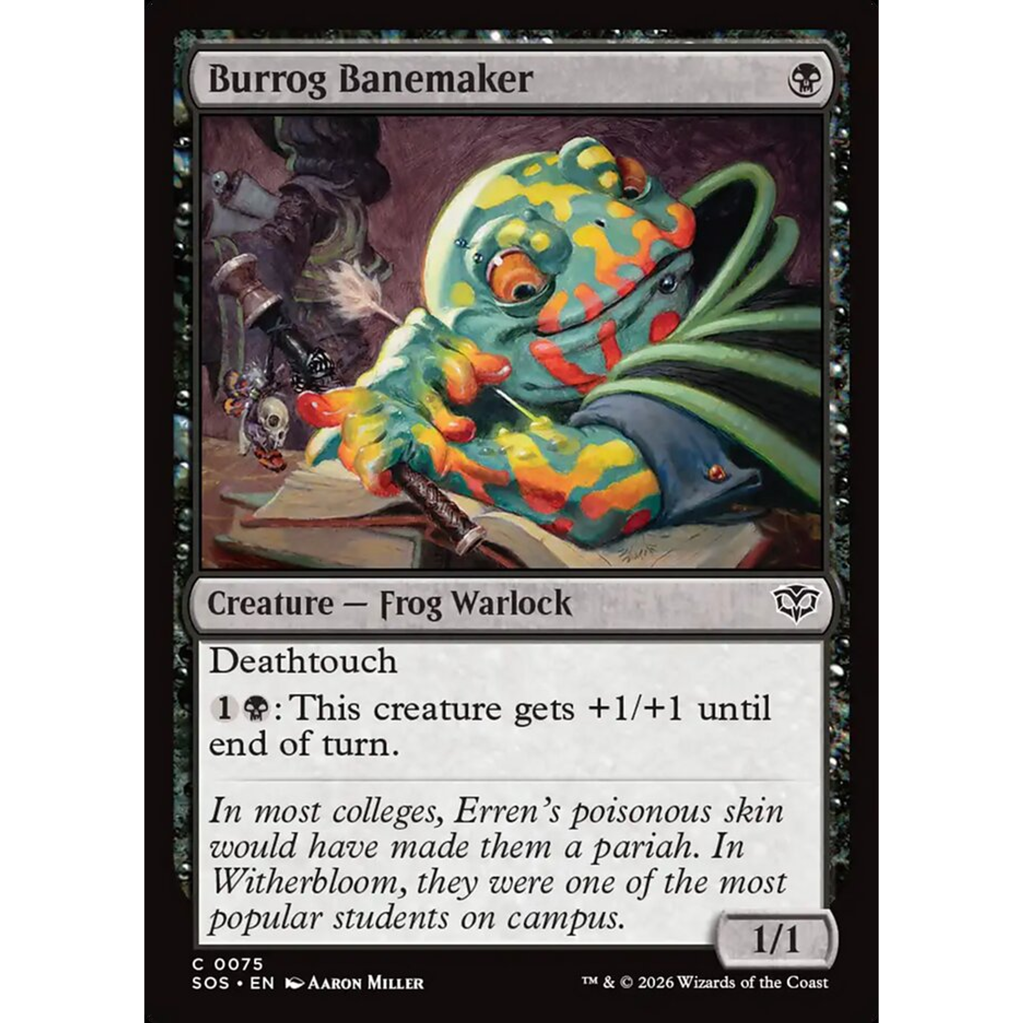 Burrog Banemaker (SOS 75) — Moore Collectables UK