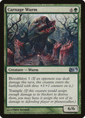 Carnage Wurm – Uncommon Magic: The Gathering card from Magic 2012 (#168)