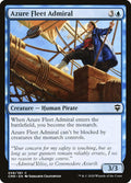 Azure Fleet Admiral – Common Magic: The Gathering card from Commander Legends (#58)