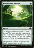 Adventurous Impulse – Common Magic: The Gathering card from Jumpstart 2022 (#627)