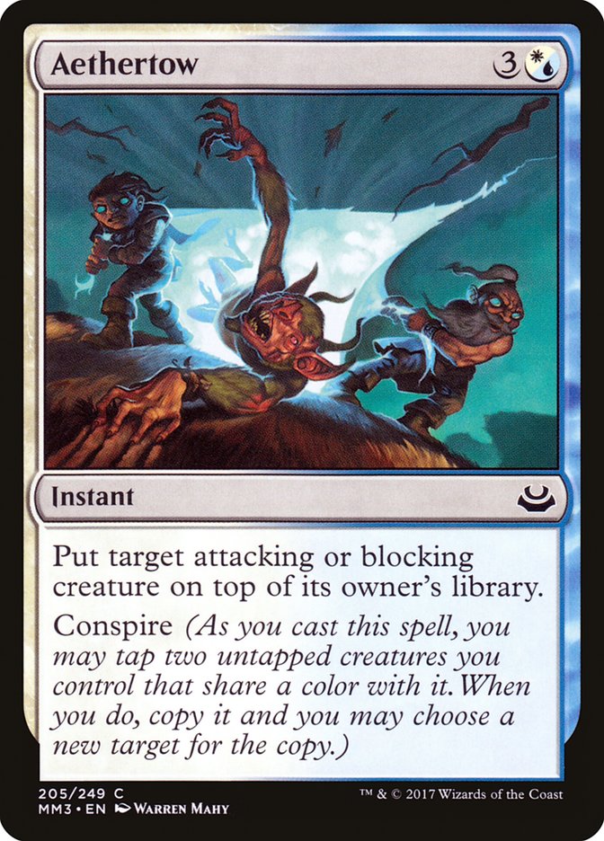 Aethertow – Common Magic: The Gathering card from Modern Masters 2017 (#205)