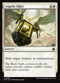 Angelic Edict – Common Magic: The Gathering card from Foundations (#490)