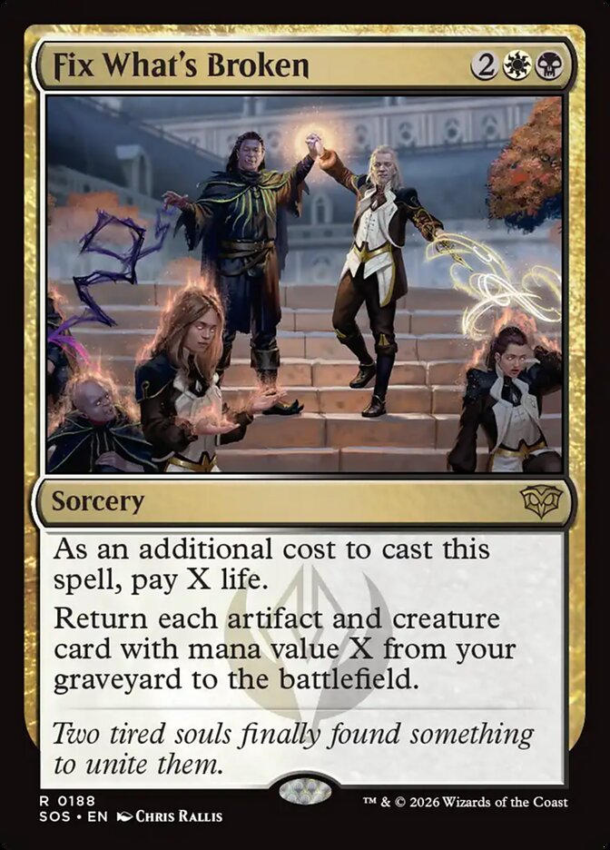 Fix What's Broken (SOS 188)