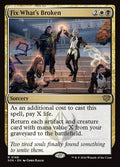 Fix What's Broken – Rare Magic: The Gathering card from Secrets of Strixhaven (#188)