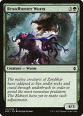 Broodhunter Wurm – Common Magic: The Gathering card from Battle for Zendikar (#171)