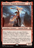 Sarkhan, Dragon Ascendant – Rare Magic: The Gathering card from Tarkir: Dragonstorm (#118)