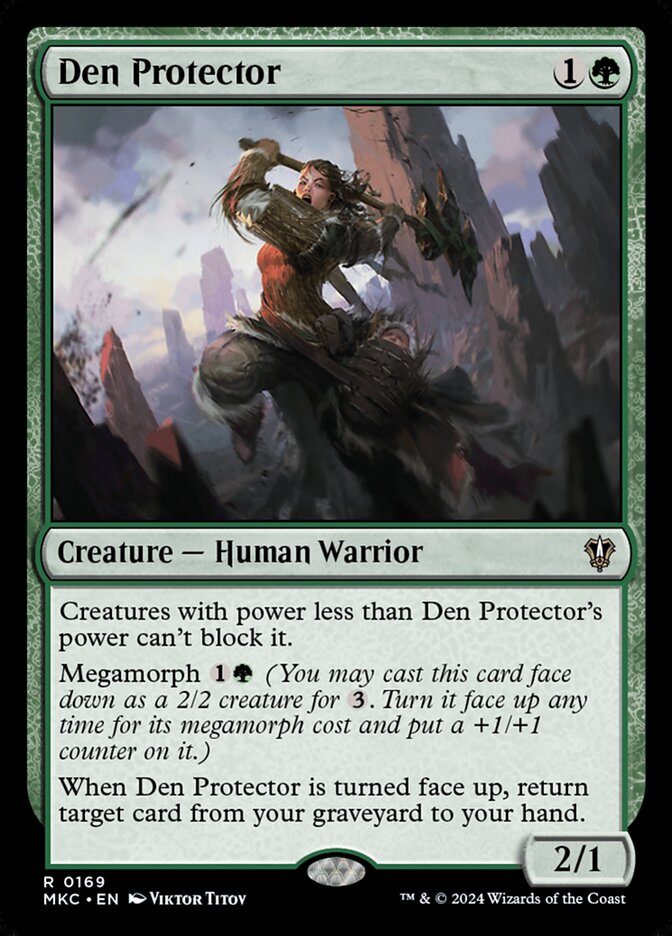 Den Protector – Rare Magic: The Gathering card from Murders at Karlov Manor Commander (#169)